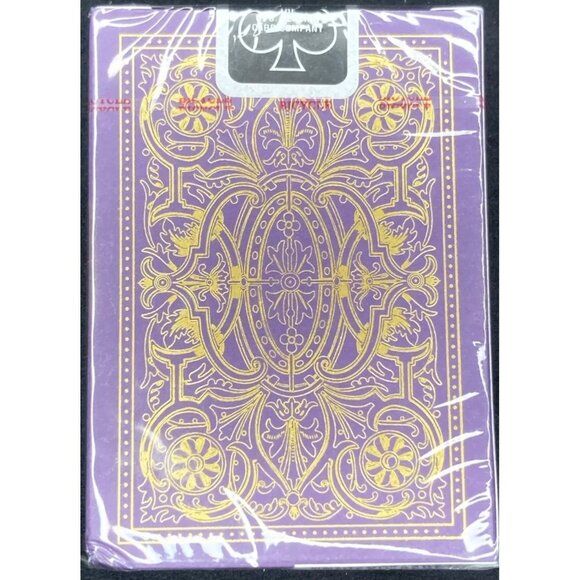 Bicycle Marquis Playing Cards Purple Box Air Cushion Finish Limited Made in USA - Picture 3 of 3